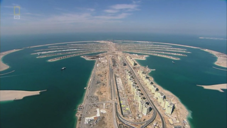 迪拜世界岛道路隧道照明项目